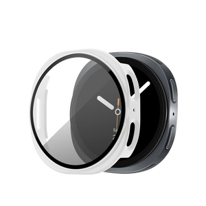 Bandz Funda PC con vidrio Samsung Galaxy Watch 8 - 40mm (blanco)