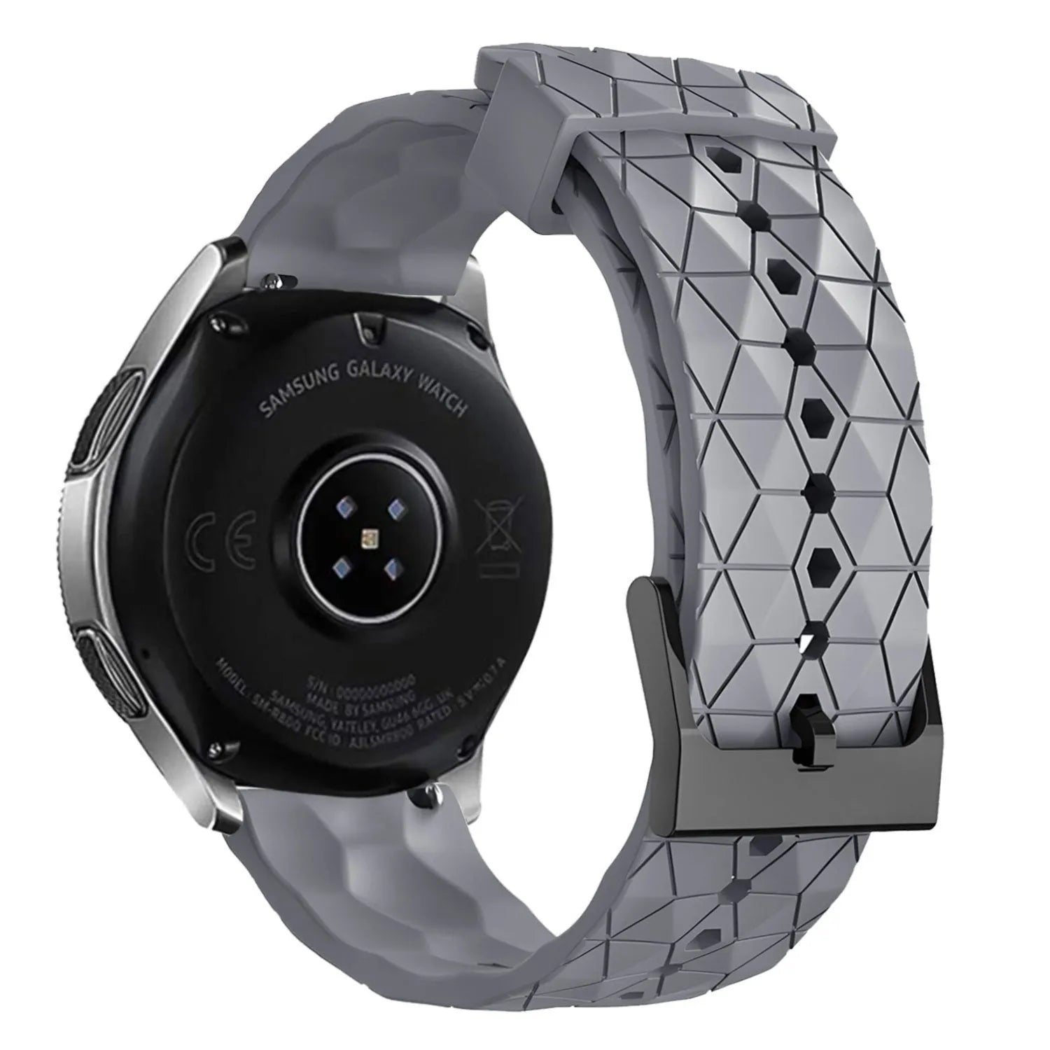 Suunto 9 Peak Silicone Hexa Strap (Grey)