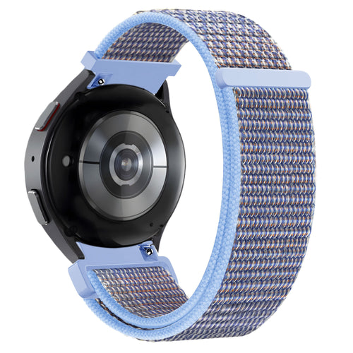 Bandz Garmin Venu SQ 2 Nylon Loop Strap (Azure Blue)