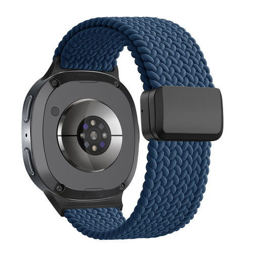 Bandz Correa trenzada magnética Samsung Galaxy Watch 8 Classic (azul oscuro)