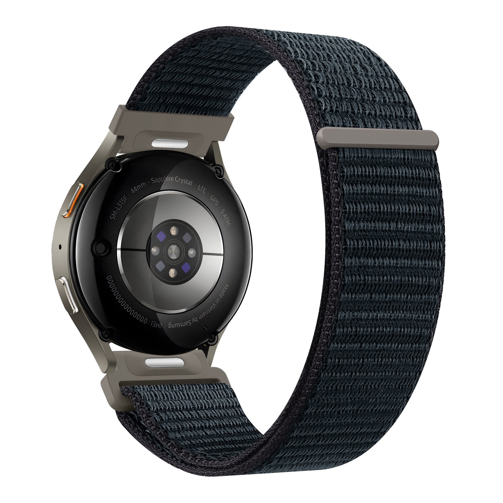 Bandz Correa nylon 'Easy Fit' Huawei Watch GT 5 - 46mm (azul/gris