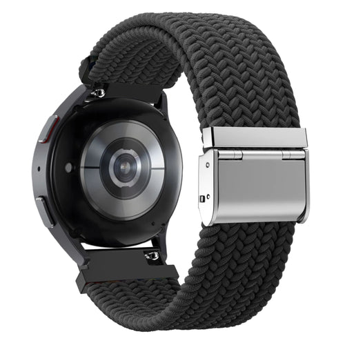 Bandz Correa nylon tejida Amazfit Bip 6 (negra)