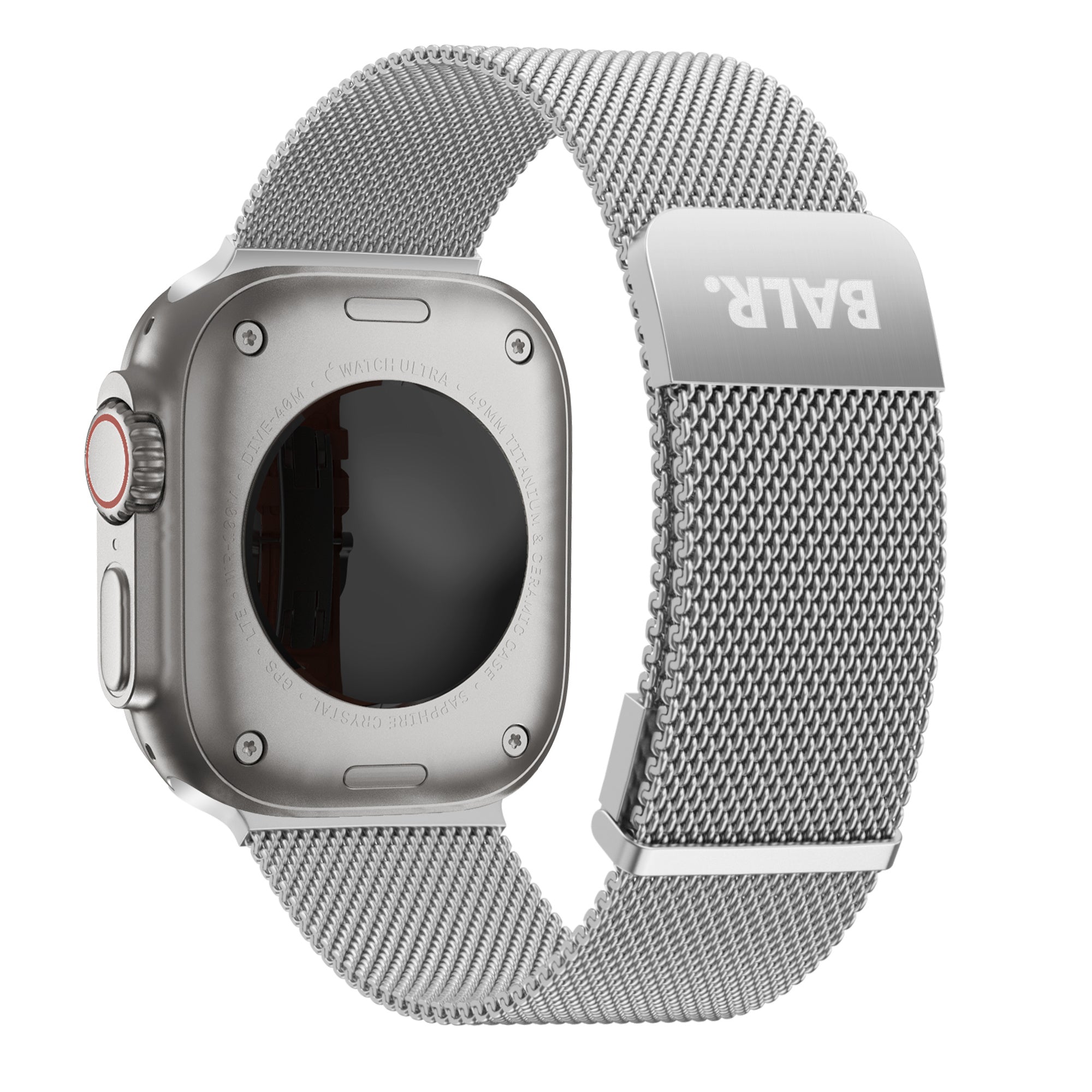 BALR Correa milanesa Apple Watch Ultra (plata)