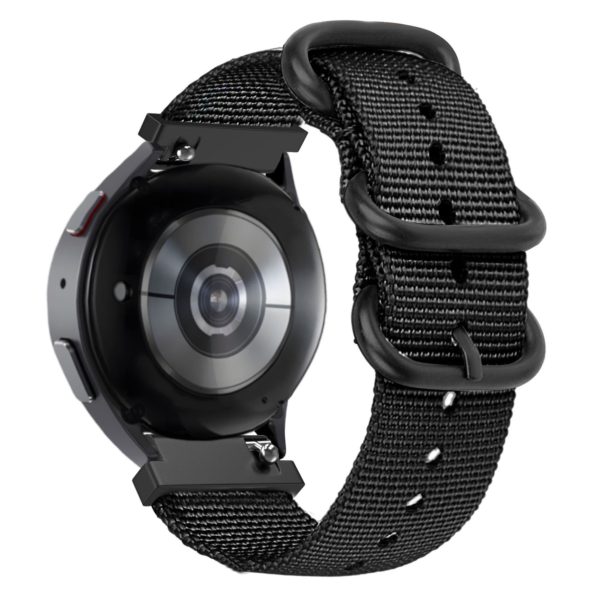 Bandz Correa nylon con hebilla Garmin Forerunner 645 (negro)