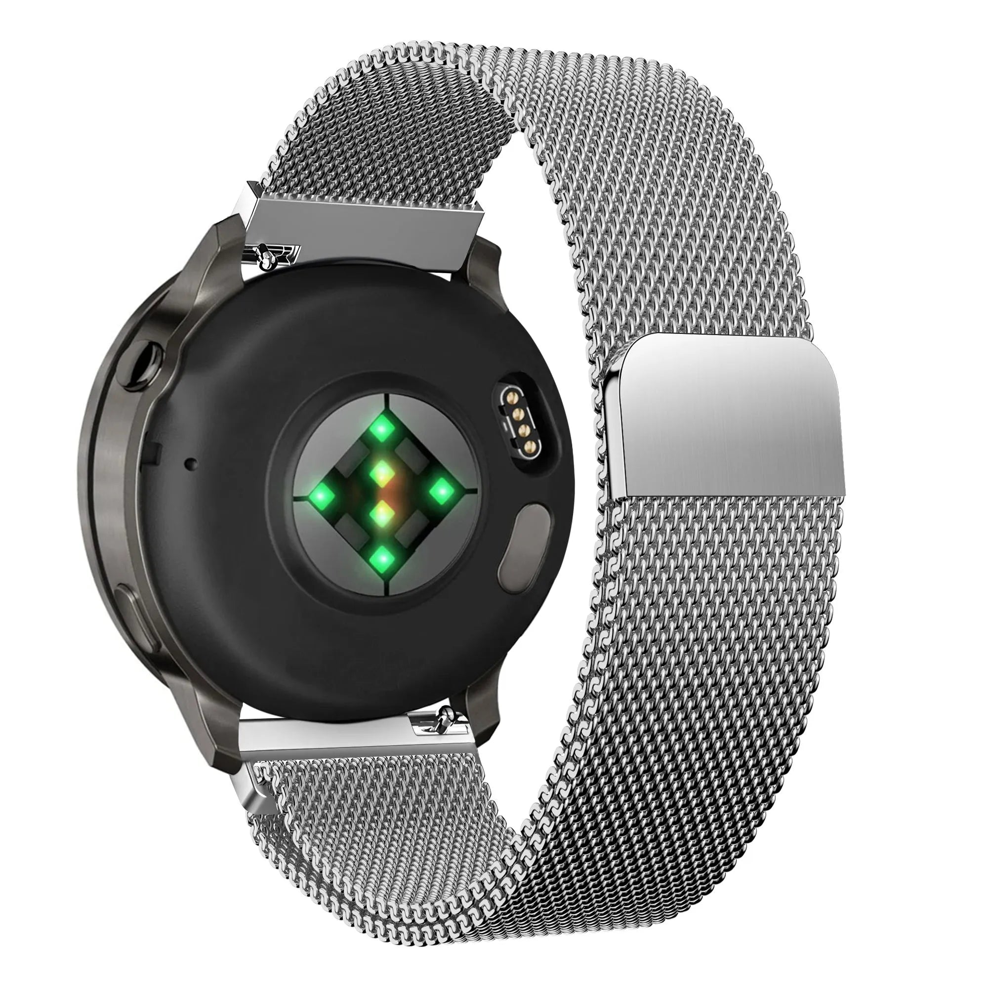 Bandz Correa milanesa Loop Garmin Forerunner 265s (plateado)