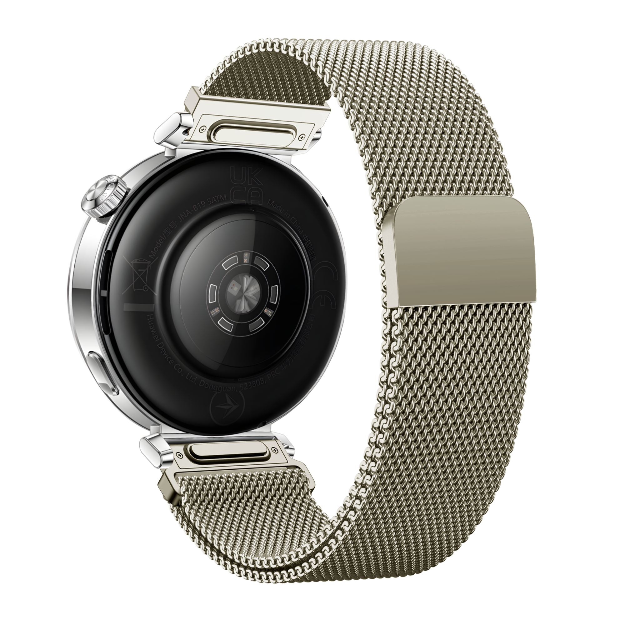 Bandz Xiaomi Watch S4 - 41mm Milanese Strap 'Easy fit' (Starlight)