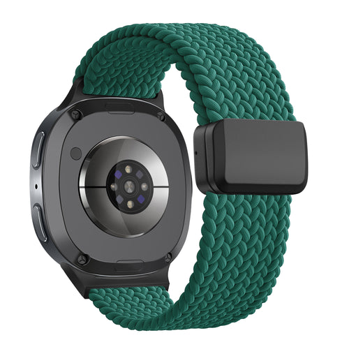 Bandz Correa trenzada magnética Samsung Galaxy Watch 8 Classic (verde)