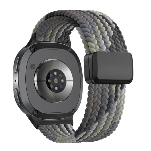 Bandz Correa trenzada magnética Samsung Galaxy Watch 8 Classic (mandala negro)