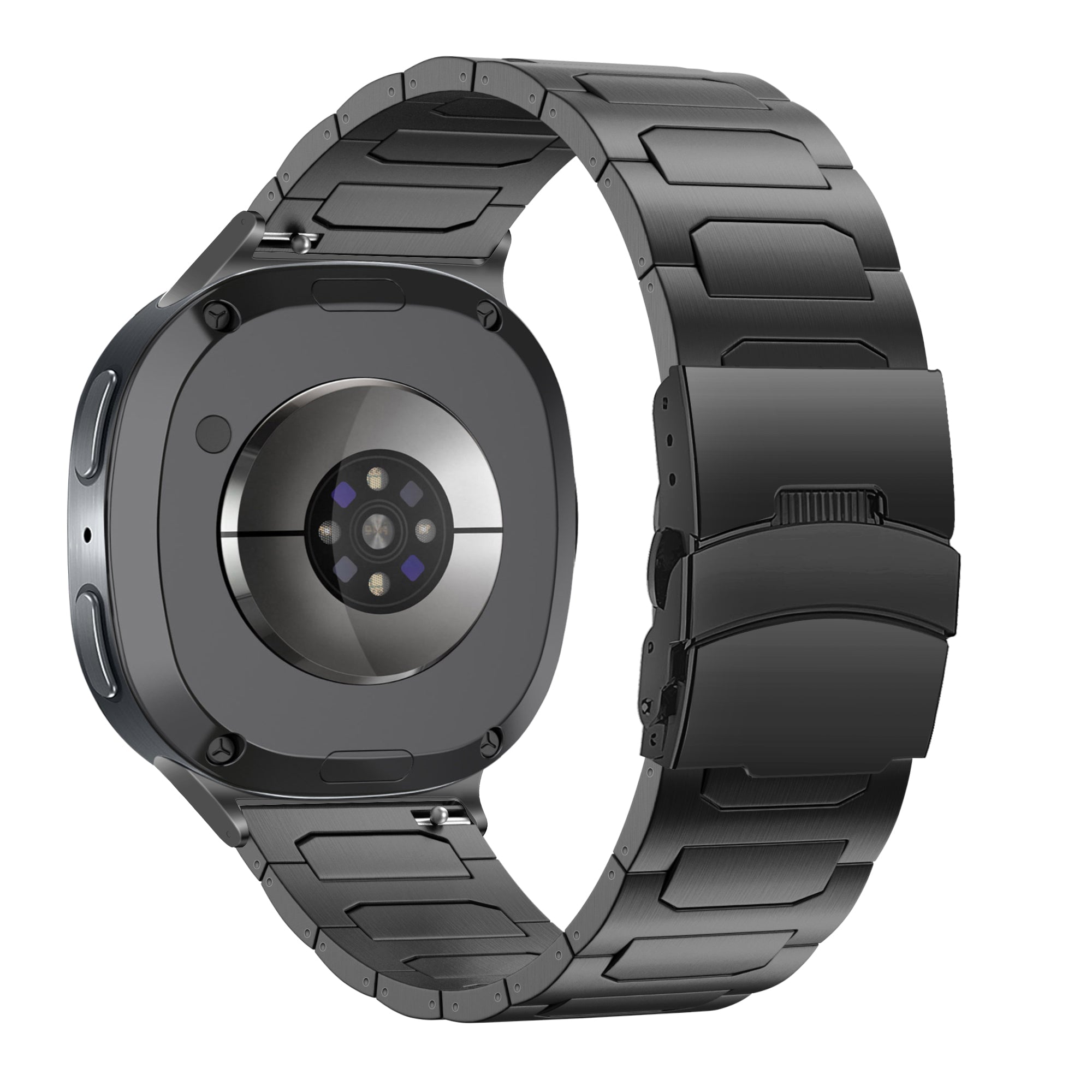 Bandz Correa titanio 'Deluxe' Samsung Galaxy Watch 8 Classic (negro)