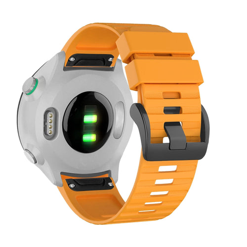 Bandz Correa silicona con hebilla Garmin Instinct (naranja)