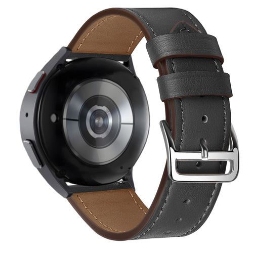 Bandz Correa cuero 'Deluxe' Huawei Watch GT 6 - 46mm (negro)