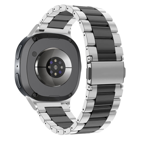 Bandz Correa acero 'Classic' Samsung Galaxy Watch 8 - 44mm (plateado/negro)