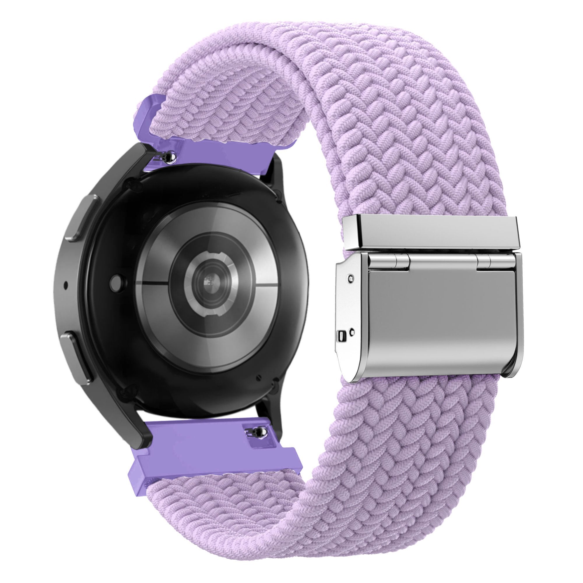 Bandz Correa nylon trenzada Garmin Forerunner 55 (morado claro)