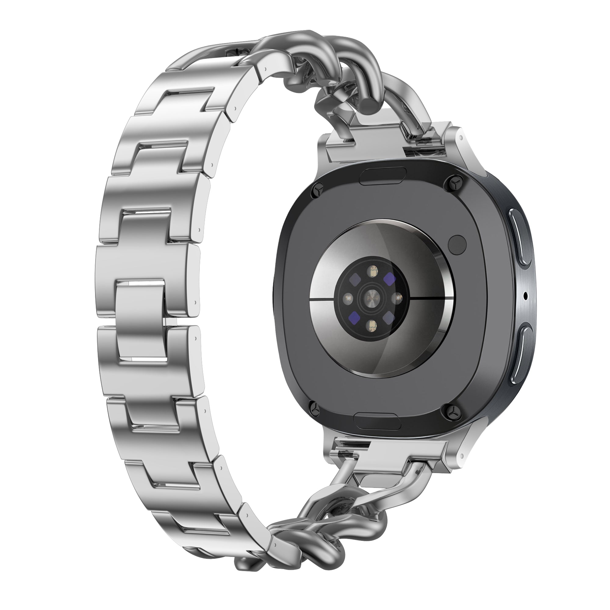 Correa cadena de acero Samsung Galaxy Watch 9 - 40mm (plata)