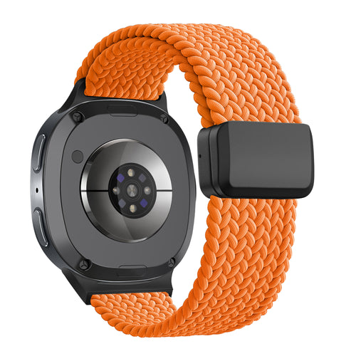 Bandz Correa trenzada magnética Samsung Galaxy Watch 8 Classic (naranja)