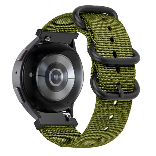 Bandz Correa nylon con hebilla Garmin Vivomove Style (verde)