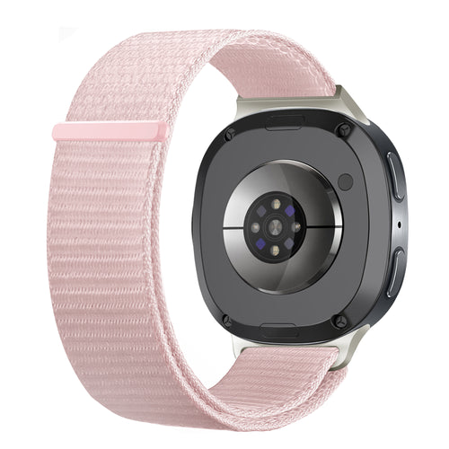 Correa nylon Samsung Galaxy Watch 8 Classic (rosa claro)