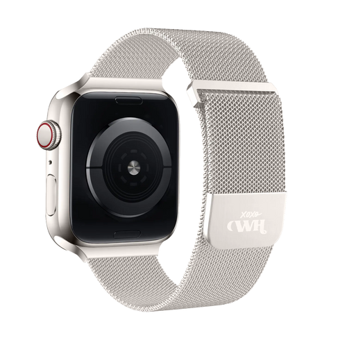xoxo Wildhearts Apple Watch Milanese Strap (Starlight)