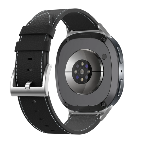Correa cuero granulado Samsung Galaxy Watch 8 - 40mm (negro)