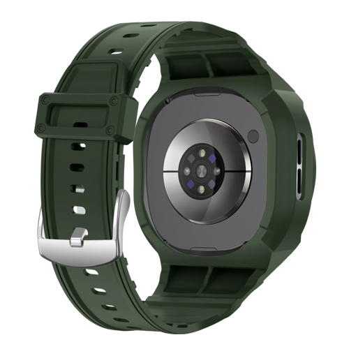Correa TPU con marco Samsung Galaxy Watch 8 - 40mm (verde)