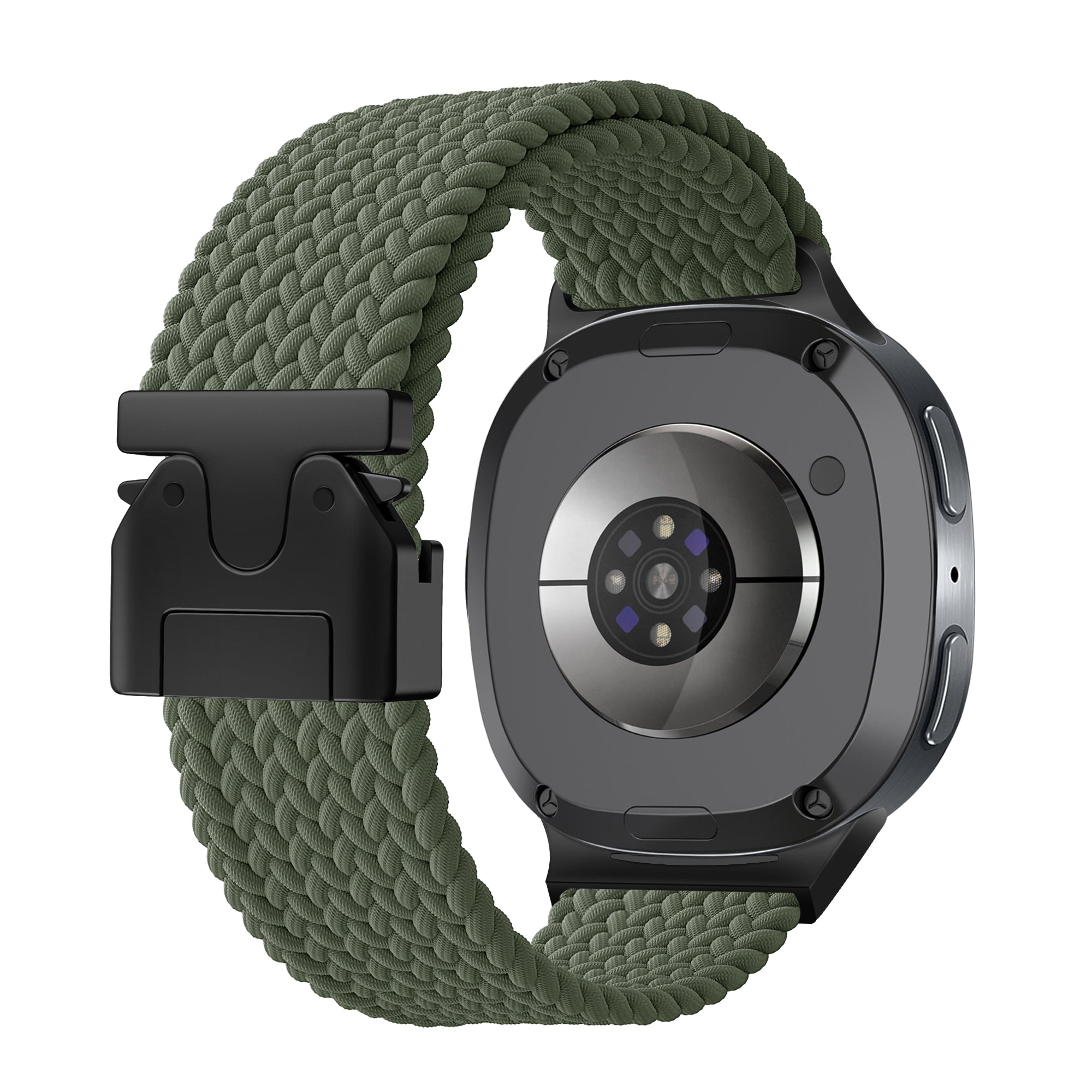 Correa tejida con hebilla Samsung Galaxy Watch 8 Classic (verde)
