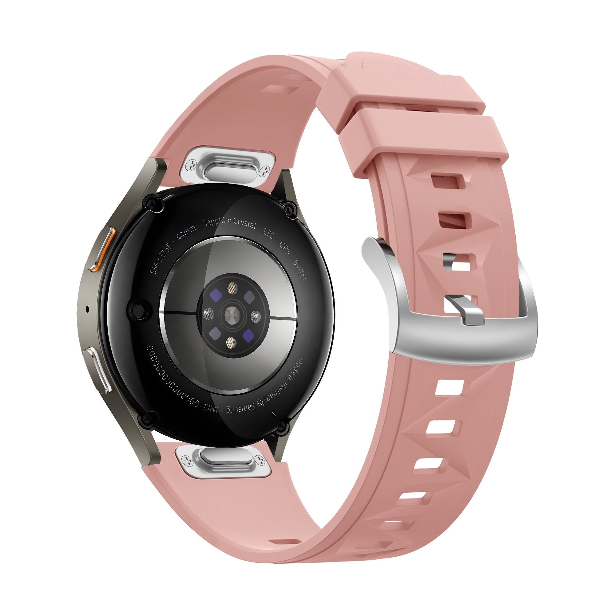 Bandz Correa silicona 'Easy Fit' Huawei Watch GT 5 - 41mm (rosa)