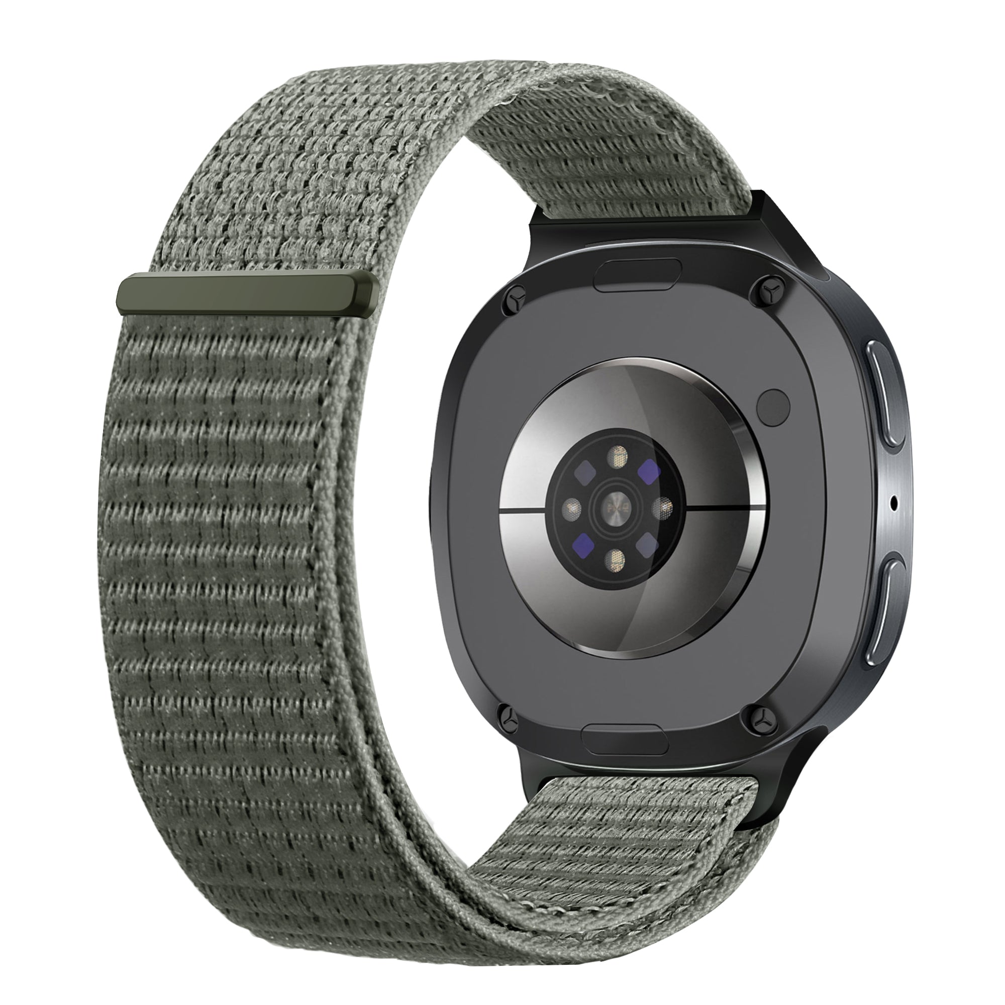 Correa nylon Samsung Galaxy Watch 8 Classic (gris-verde)