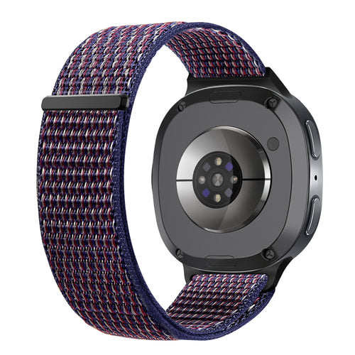 Correa nylon Samsung Galaxy Watch 8 Classic (azul indigo)