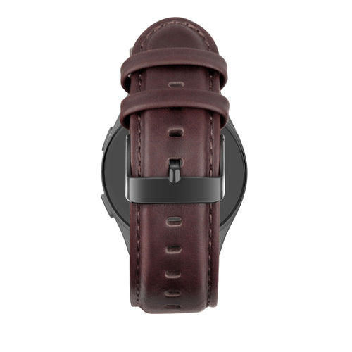 Bandz Correa cuero 'Classic' CMF Watch Pro 3 (marrón oscuro)