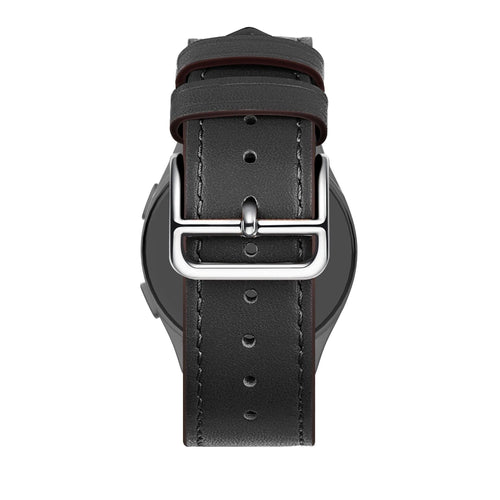 Bandz Correa cuero 'Deluxe' Coros Apex 4 - 42mm (negro)