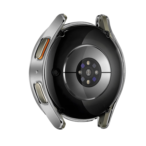 Funda diamante con vidrio Samsung Galaxy Watch 7 - 40mm (plateado)