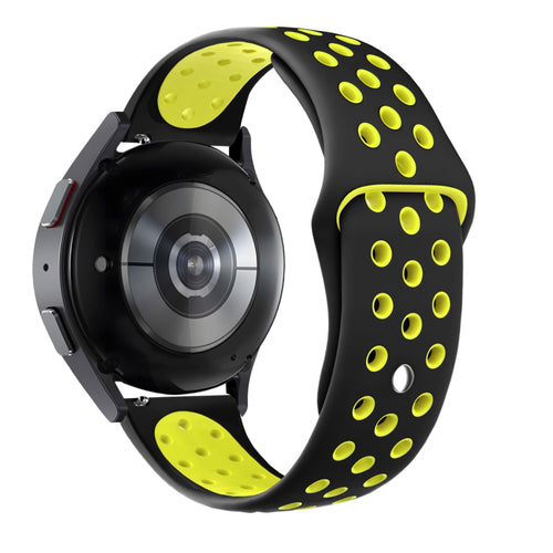 Bandz Correa deportiva 'Deluxe' Huawei Watch GT 7 Pro (negro/amarillo)
