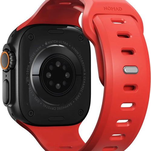 Nomad Apple Watch Silicone Tempo Strap (Coral)