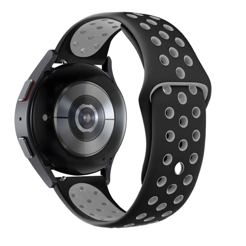 Bandz Correa deportivo 'De lujo' Huawei Watch GT 5 46mm (negro/gris)