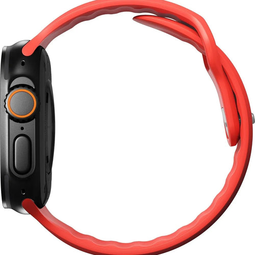 Nomad Apple Watch Silicone Tempo Strap (Coral)