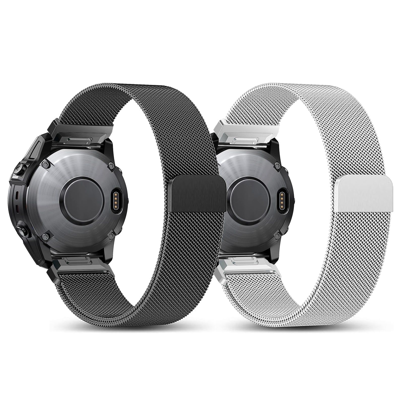 Correa milanesa 'Premium' Garmin Fenix 8 - 51mm (plateado)