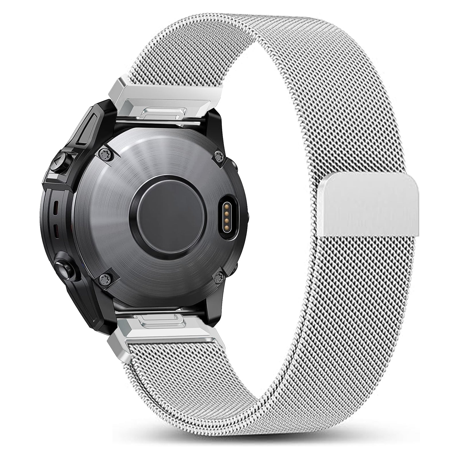 Correa milanesa 'Premium' Garmin Fenix 8 - 51mm (plateado)