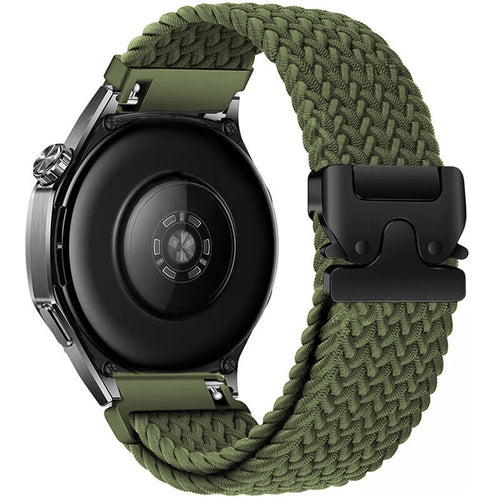 Correa trenzada con hebilla Garmin Vivoactive 3 (verde)