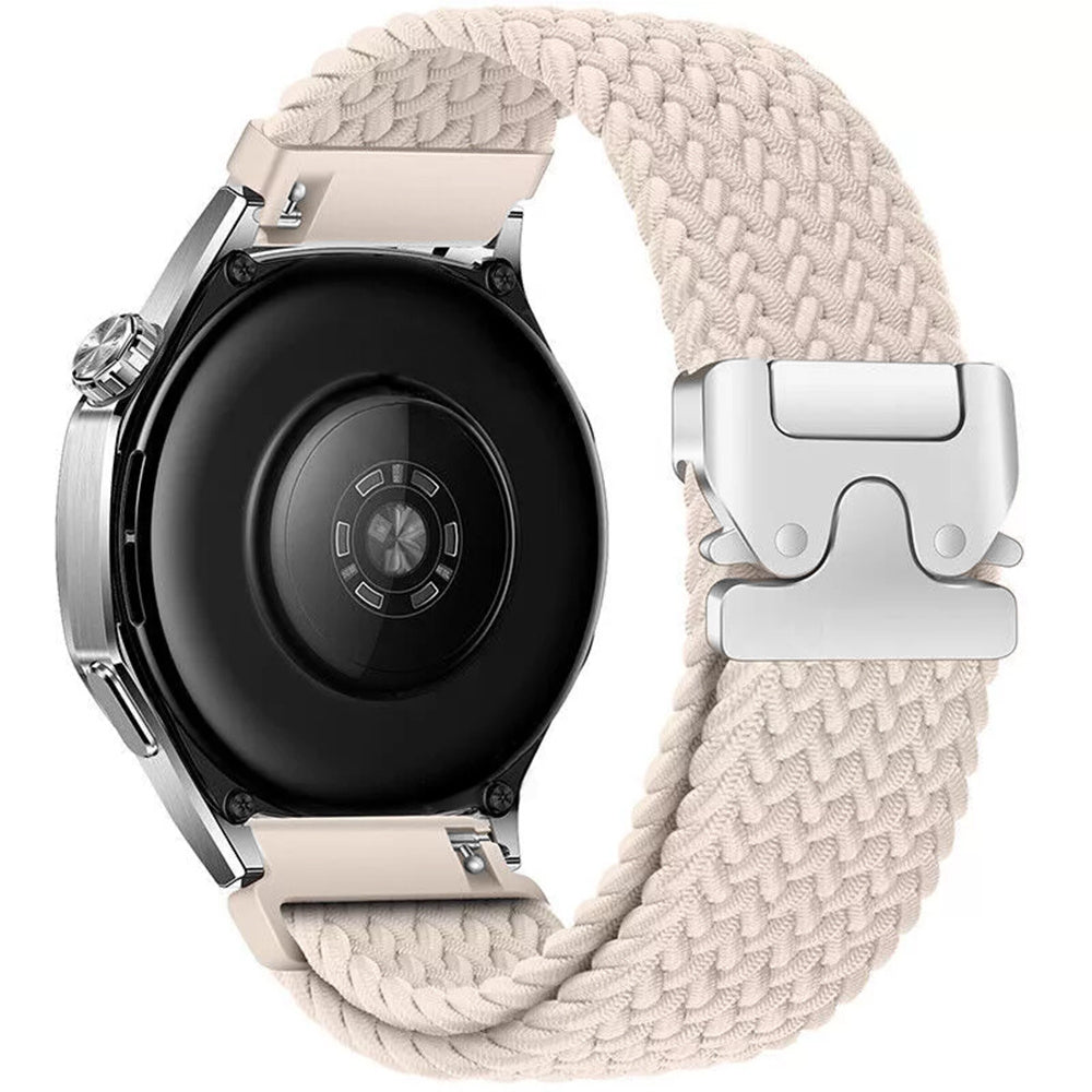 Correa trenzada con hebilla Garmin Venu SQ 2 (blanco estrella)