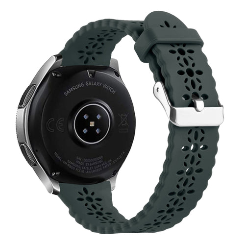 Amazfit Active 2 Patterned Silicone Strap (Viridian)