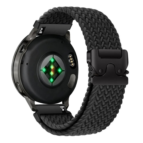 Bandz Correa trenzada 'Parachute' Garmin Venu 3s (negro)
