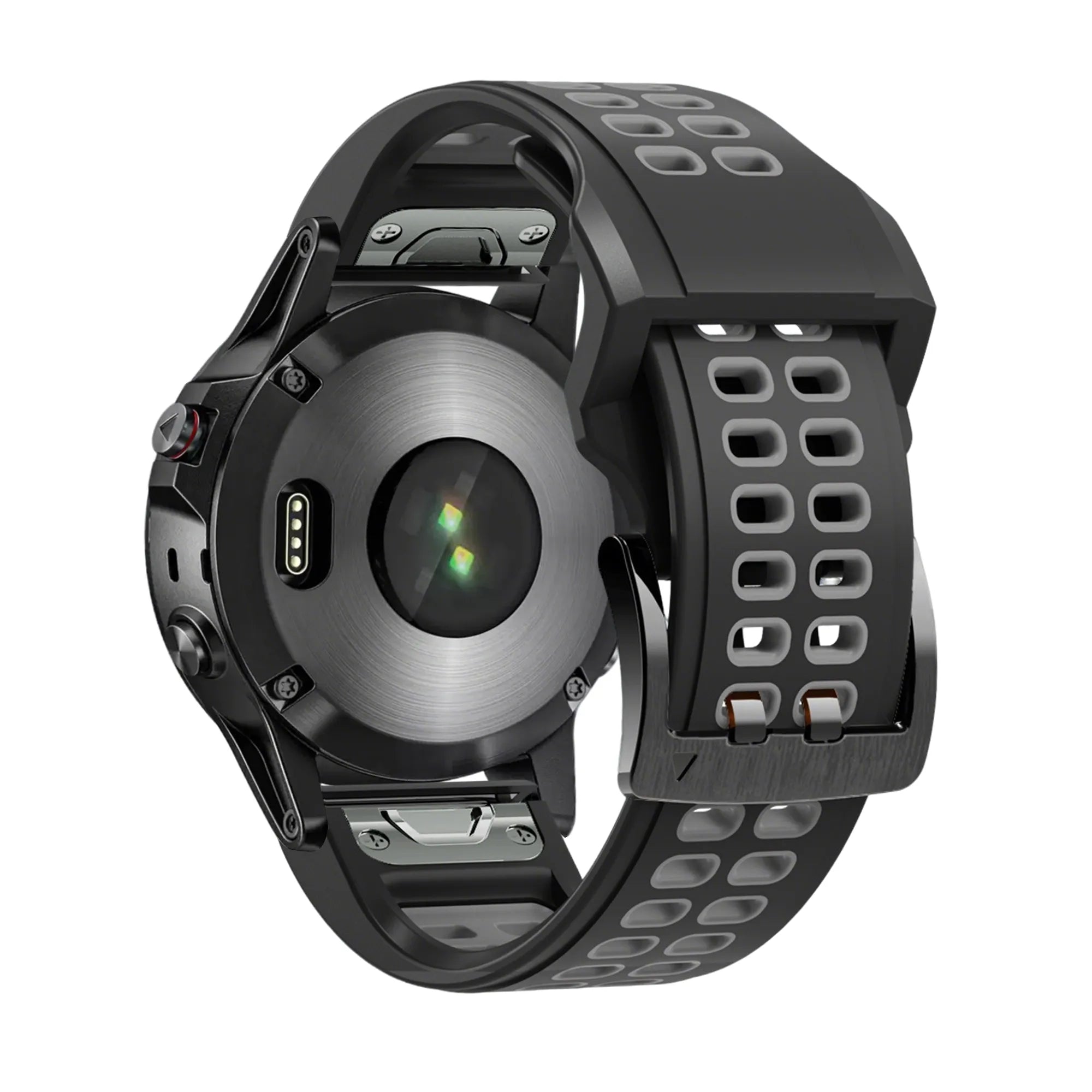 Bandz Correa deportiva con hebilla Garmin Forerunner 965 (negro/gris)