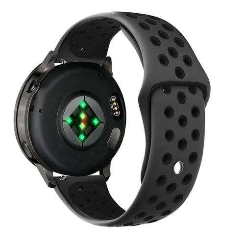 Bandz Correa deportiva 'Deluxe' Garmin Venu 3 (gris oscuro/negro)