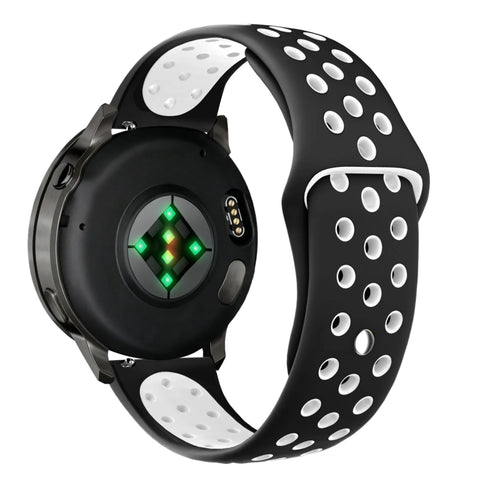 Bandz Garmin Venu 3 Sport Strap 'Deluxe' (Black/White)