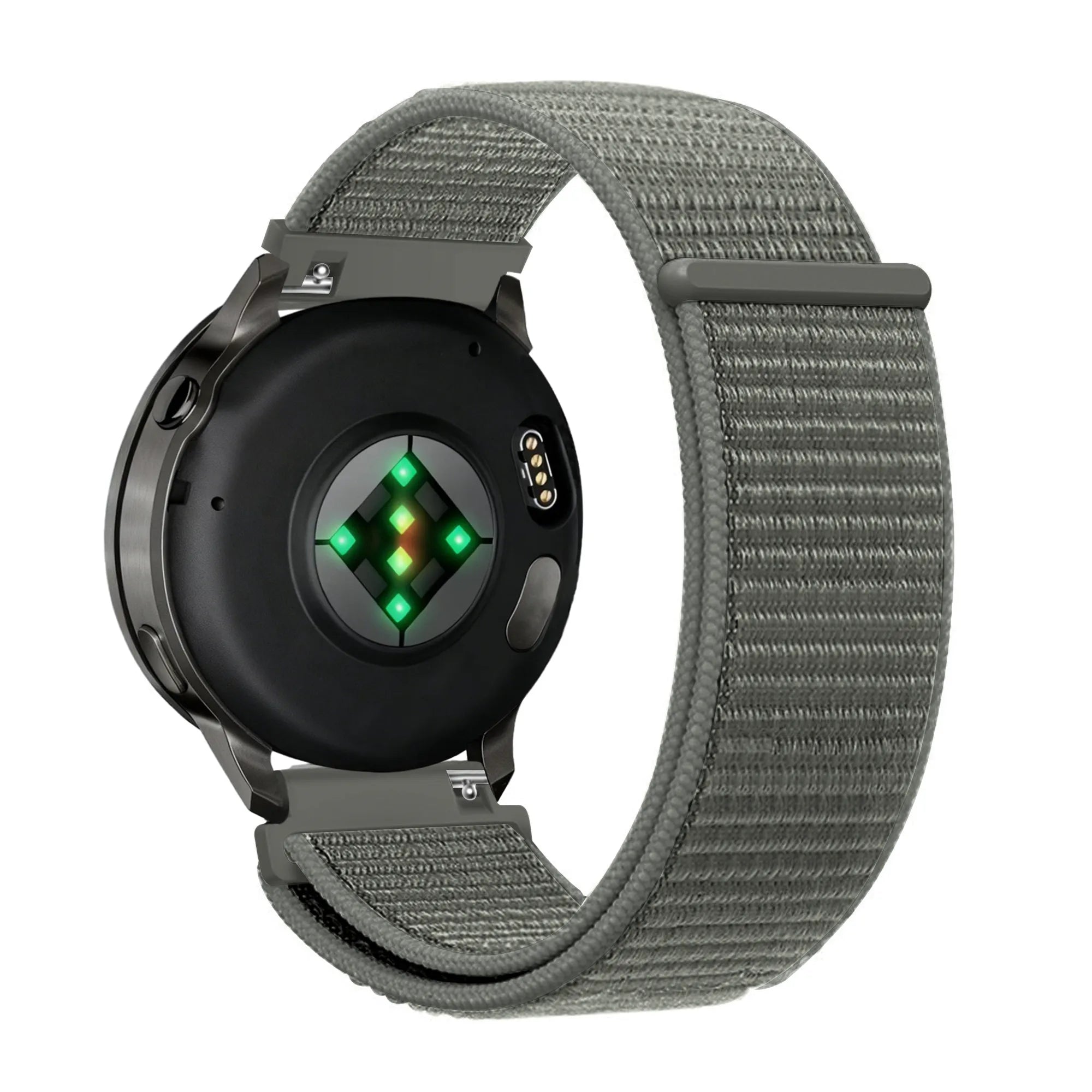 Bandz Correa nylon Loop Garmin 20mm (gris-verde)