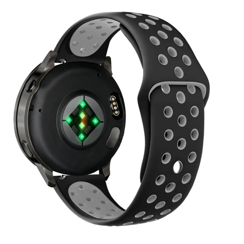 Bandz Correa deportiva 'Deluxe' Garmin Venu 3 (negro/gris)