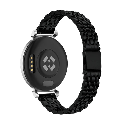 Bandz Correa acero 'Deluxe' Zenwatch Lily (negro)