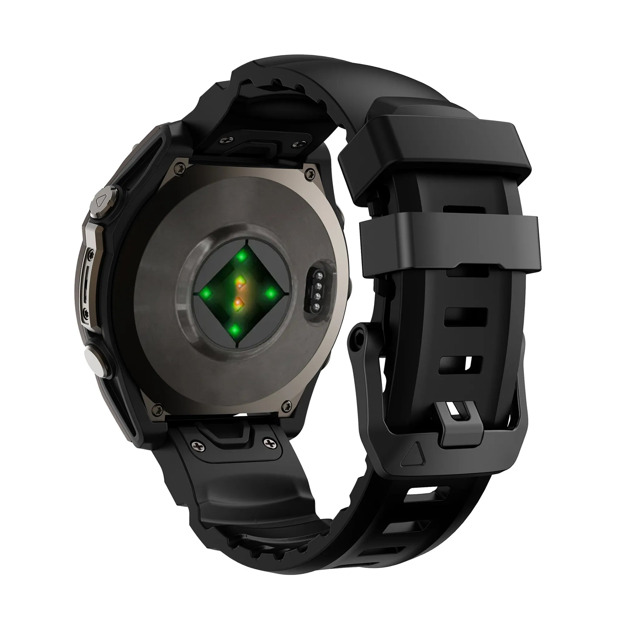 Correa silicona senderismo Garmin Tactix 7 Pro (negro)