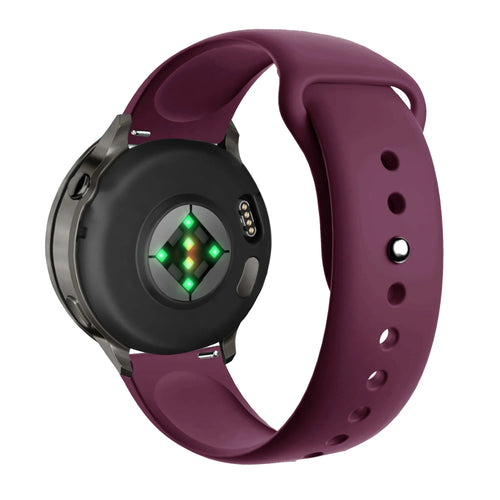Bandz Correa deportiva 'Deluxe' Garmin Forerunner 265s (rojo vino)