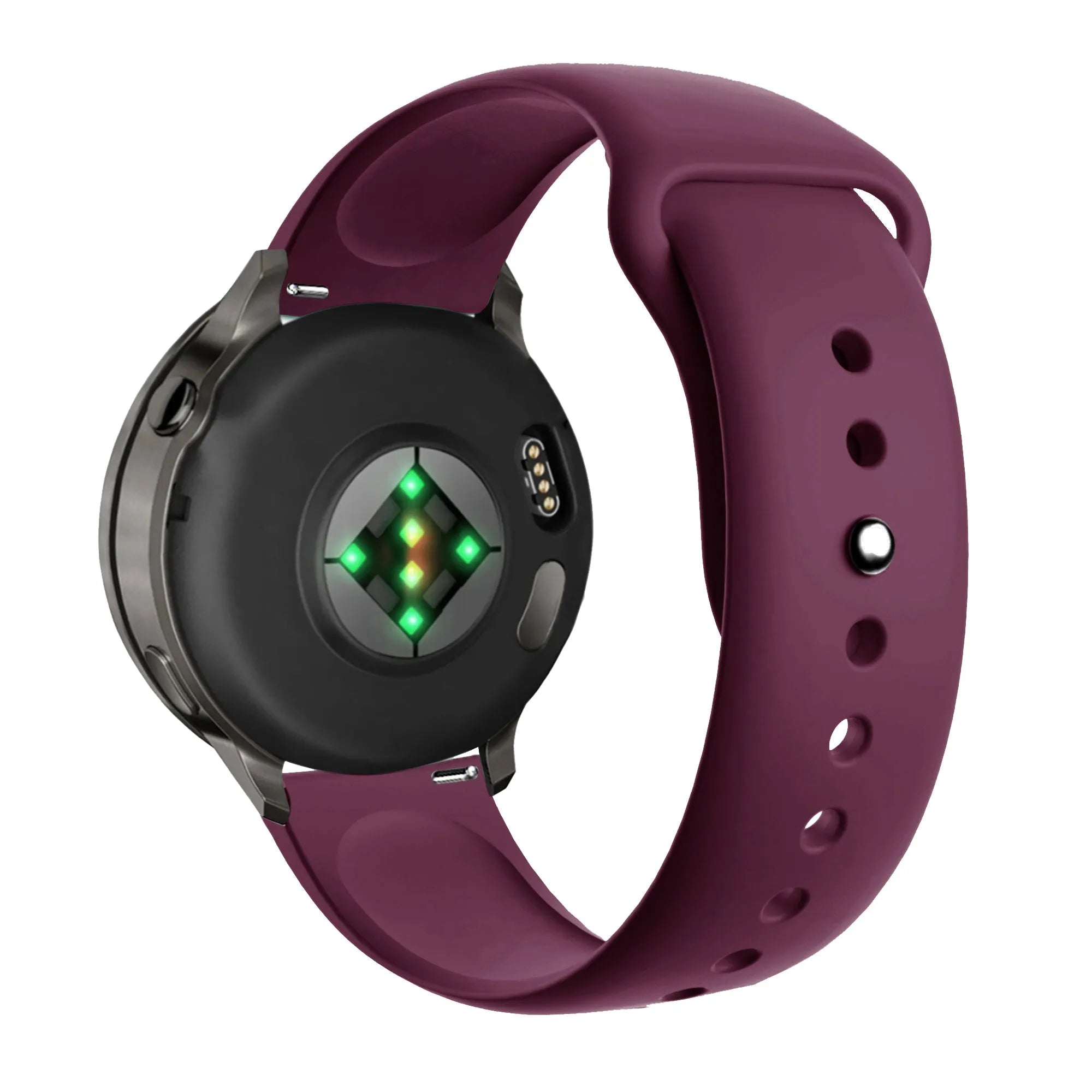 Bandz Garmin Forerunner 265s Sport Strap 'Deluxe' (Wine Red)